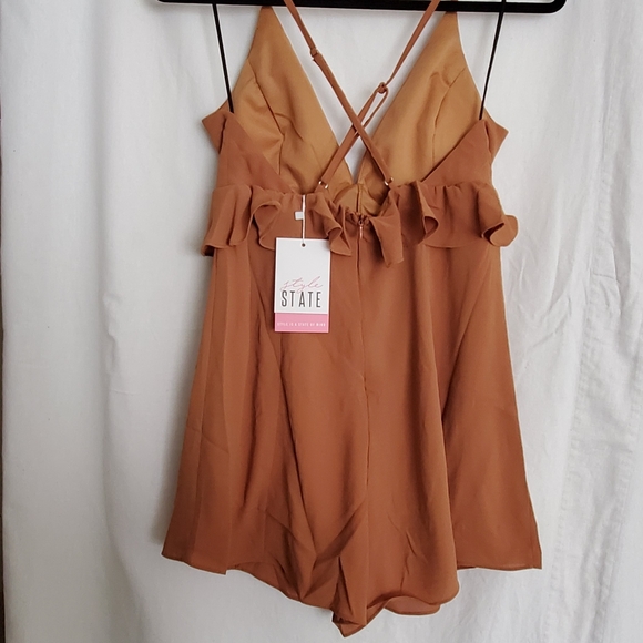 Style State Ruffle Romper 10 - Picture 3 of 7